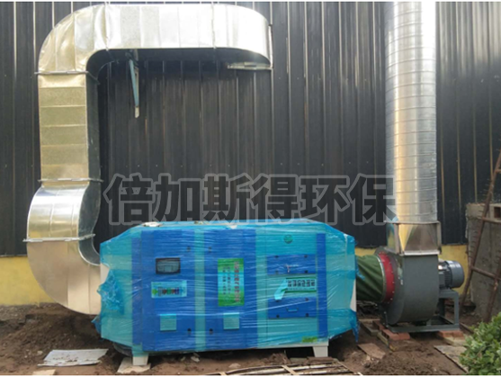 河北某屠宰場異味治理